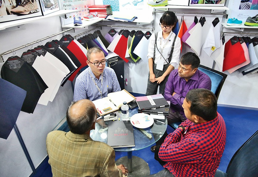 Leather and Footwear Fair in Bangladesh 2017 Chinese Stall